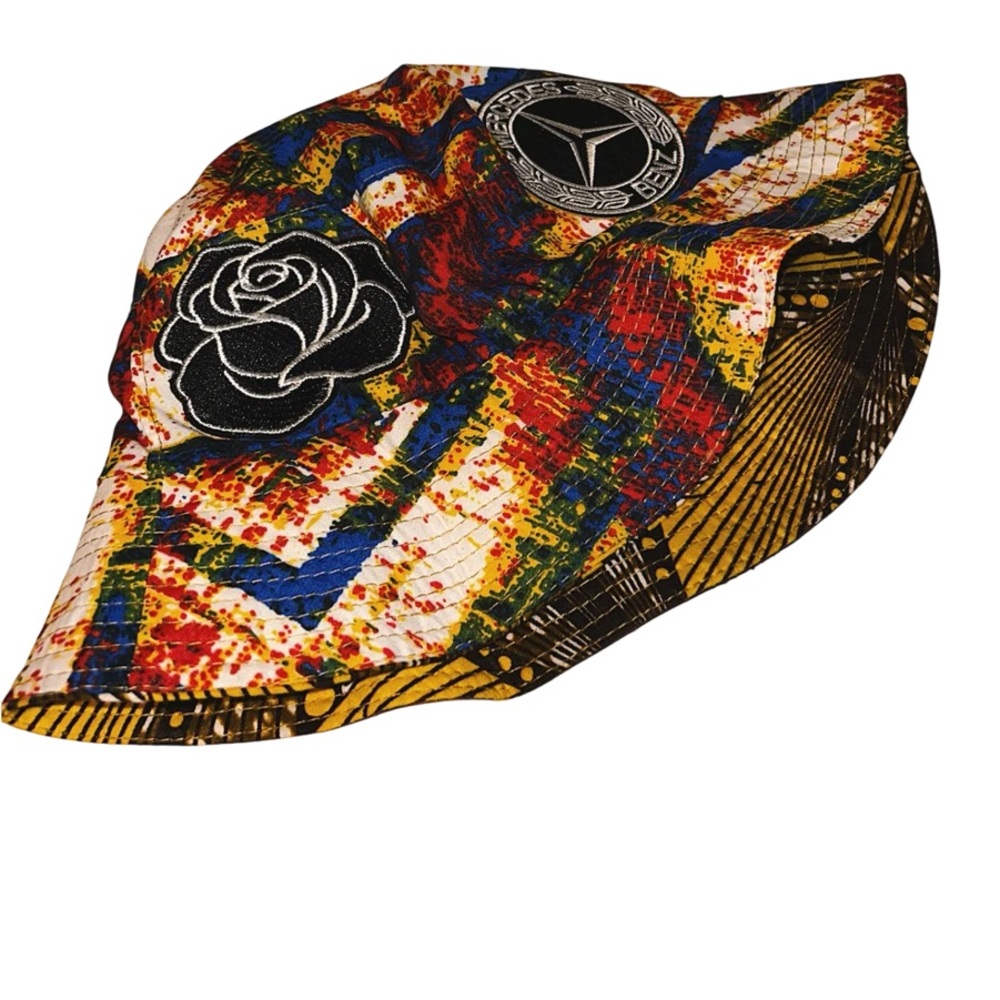 MERCEDES RALLY BUCKET HAT (KENYA) reversible
